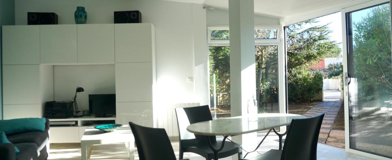 Maison Jardin Wifi - Climatisation - 100 M Plage Sauvage - 20 Min Perpignan トレイユ エクステリア 写真