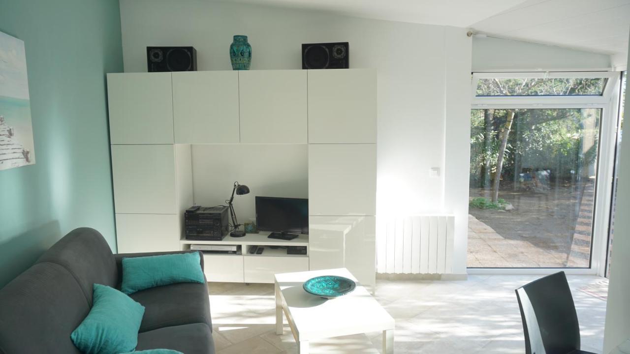 Maison Jardin Wifi - Climatisation - 100 M Plage Sauvage - 20 Min Perpignan トレイユ エクステリア 写真