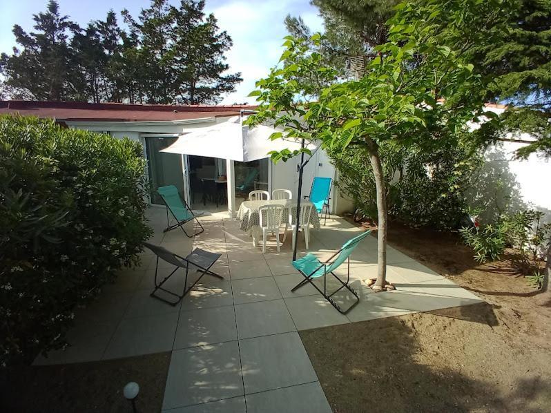 Maison Jardin Wifi - Climatisation - 100 M Plage Sauvage - 20 Min Perpignan トレイユ エクステリア 写真